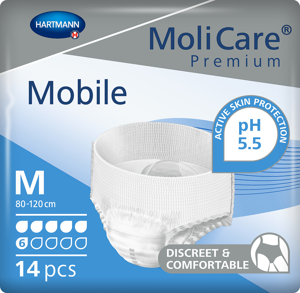Absorpční kalhotky MoliCare Mobile 6 kapek M