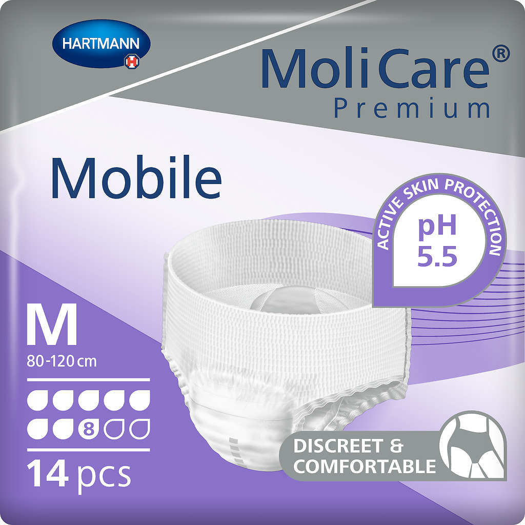 Absorpční kalhotky MoliCare Mobile 8 kapek Mprodu