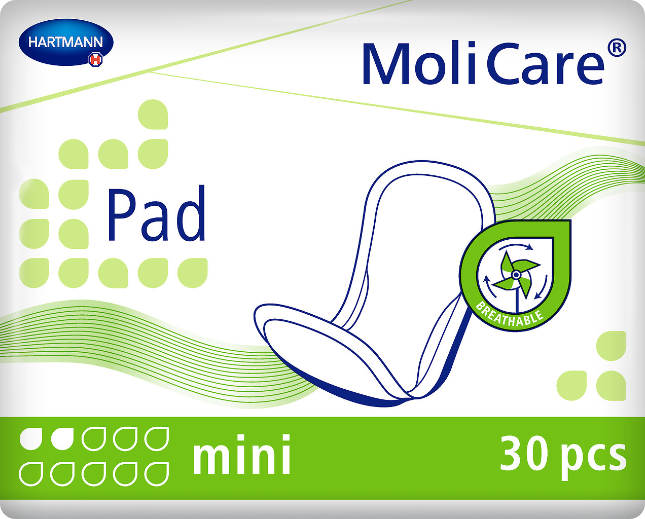 Inkontinenční vložky MoliCare Pad 2 kapky Mini